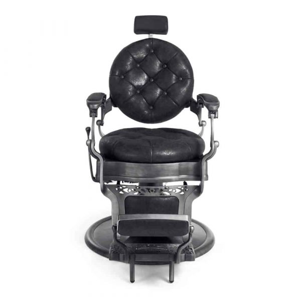 Fauteuil barbier noir Eastwood
