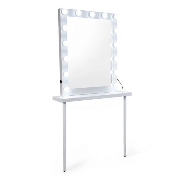 Table Blunt et miroir Malek