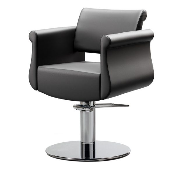 Fauteuil de coupe BETTY base ronde avec pompe