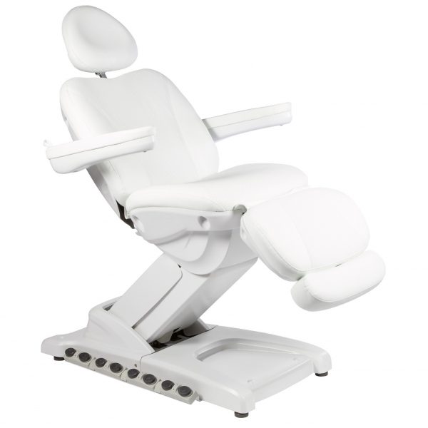 Fauteuil d’esthétique électrique avec chauffage Gertrude Next Blanc