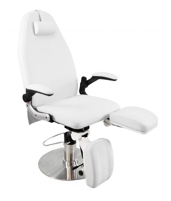 Fauteuil de pédicure hydraulique Coral Blanc