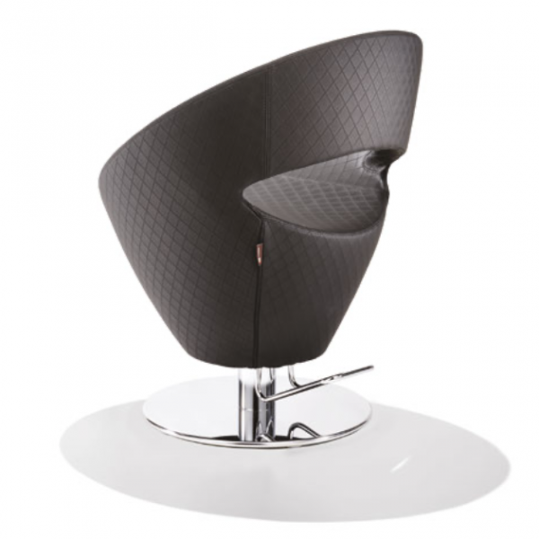 Fauteuil de coupe COCOON base rond avec pompe arrière