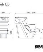 Bac de lavage OASI CLUB UP