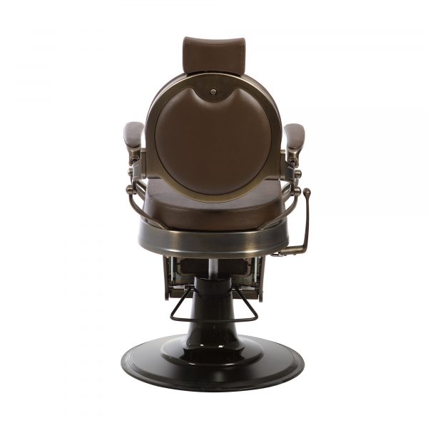 Fauteuil barbier Noir et Bronze Vintage