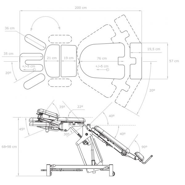 Table de chiropractie AVION