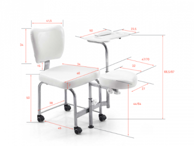 Chaise de pédicure LESLEY