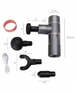 Pistolet de massage portable GRAHAM