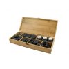 Coffret pierres chaudes CHELSEA (64 pièces)