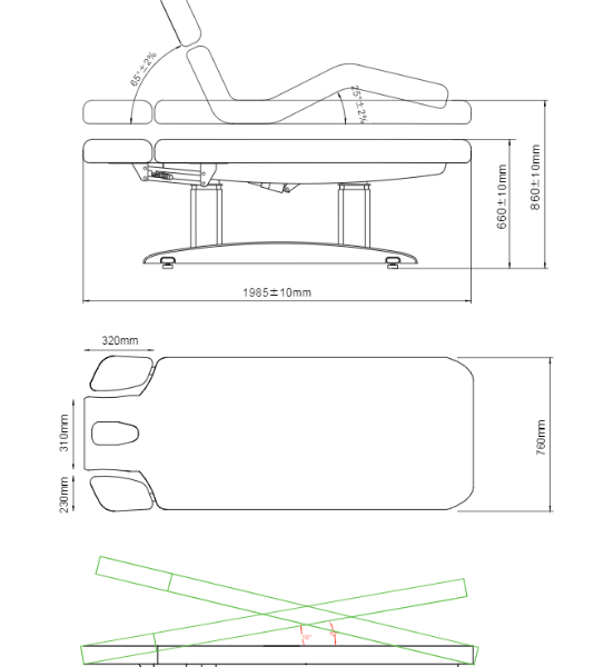 Table électrique spa KITI