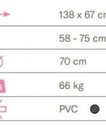 Fauteuil barbier noir BOLD