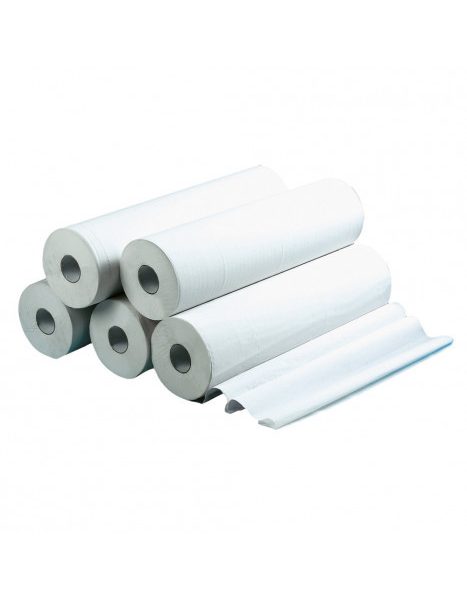 Drap examen 70 cm Blanc lisse