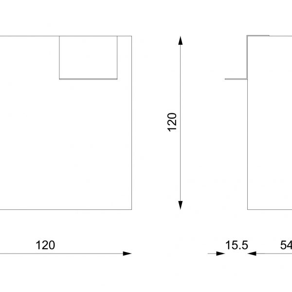 Caisse de réception KARMA DESK