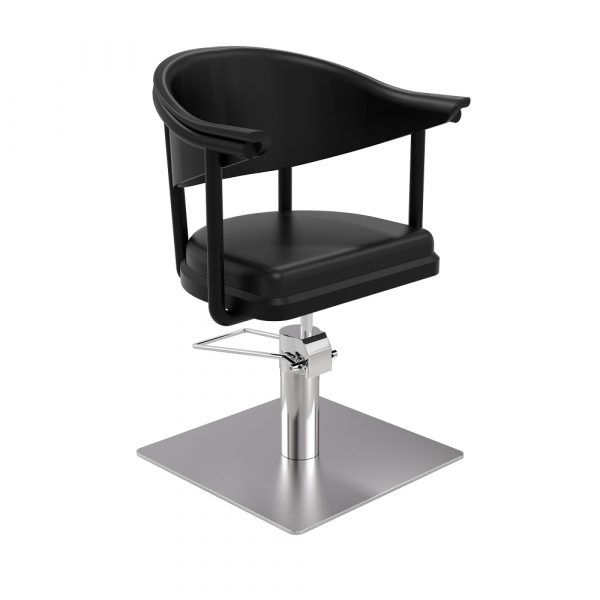 Fauteuil de coupe LIRA BLACK - Argent, Carrée