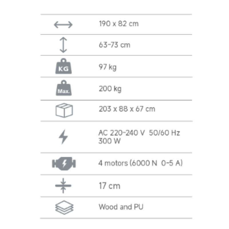 Table esthétique électrique chauffante PYRO SILVERFOX BEAUTY – Image 4