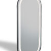 Miroir POOL à LED avec bord black pour coiffeuse salon de coiffure
