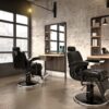 Salon complet pour salon barbier avec mobilier barbier essentiel pour ouverture salon
