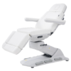 Fauteuil esthétique électrique CRYSTAL WHITE beige avec 4 moteurs et réglages électriques professionnels