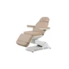 Fauteuil esthétique électrique CRYSTAL BROWN marron avec 4 moteurs et réglages électriques professionnels