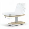 Table de massage chauffante professionnelle LYDIA à 3 moteurs avec base en bois naturel